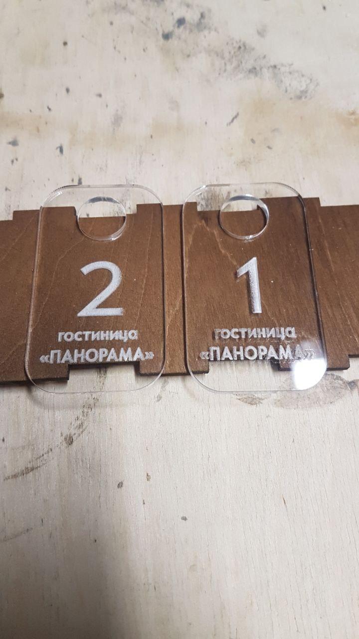 Номерки для гардеробов — пример 4